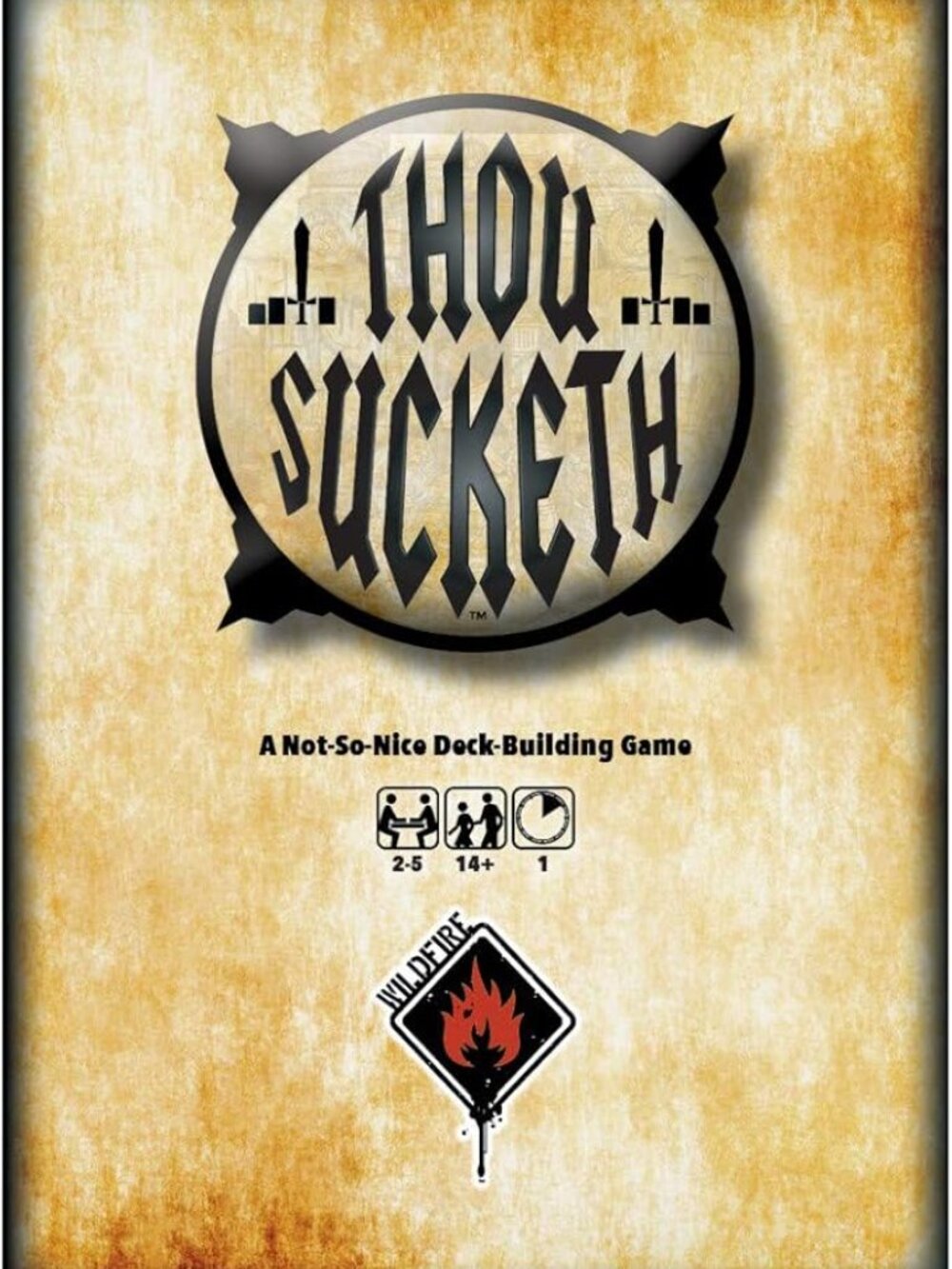 THOU SUCKETH A Not So Nice Deck Building Game - NEW - Picture 6 of 7